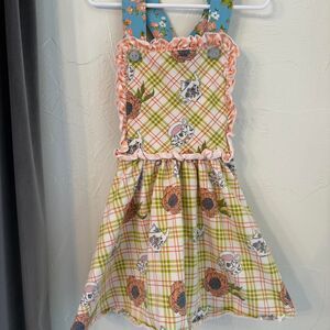 Wildflower matilida jane teapot floral poppy dress 4t